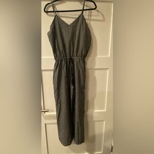 Albion Sadie black check jumpsuit